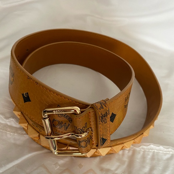 AUTHENTIC MCM RARE PHENOMENON BELT - Picture 10 of 16